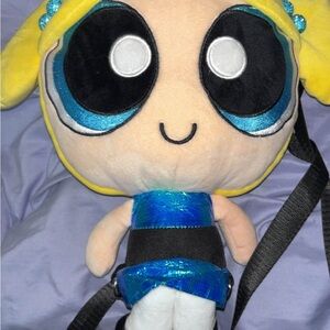 Bubbles Power Puff Girls Plush Doll backpack